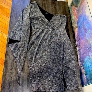 Shein small black shimmy dress